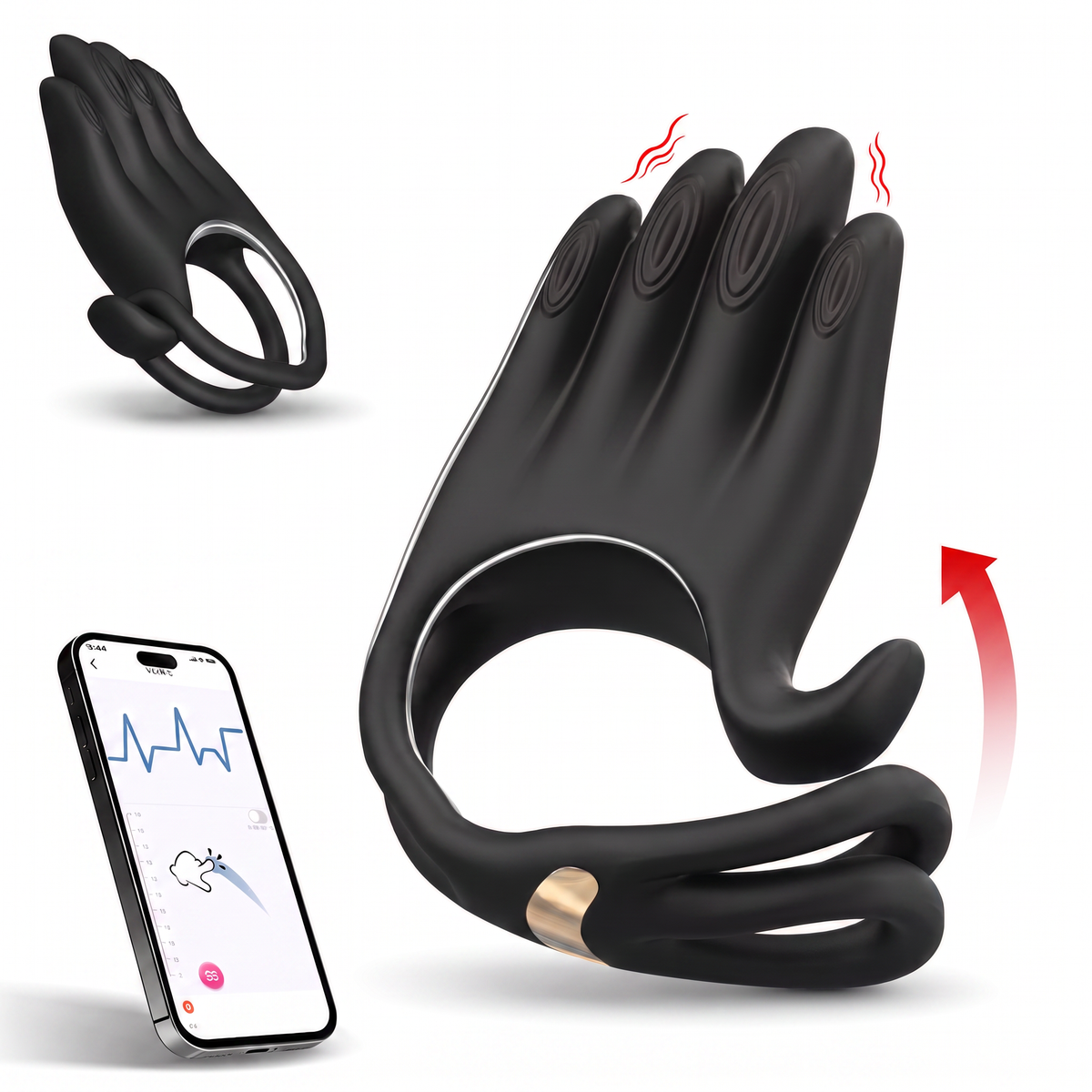 Palm-Shaped Cock Ring