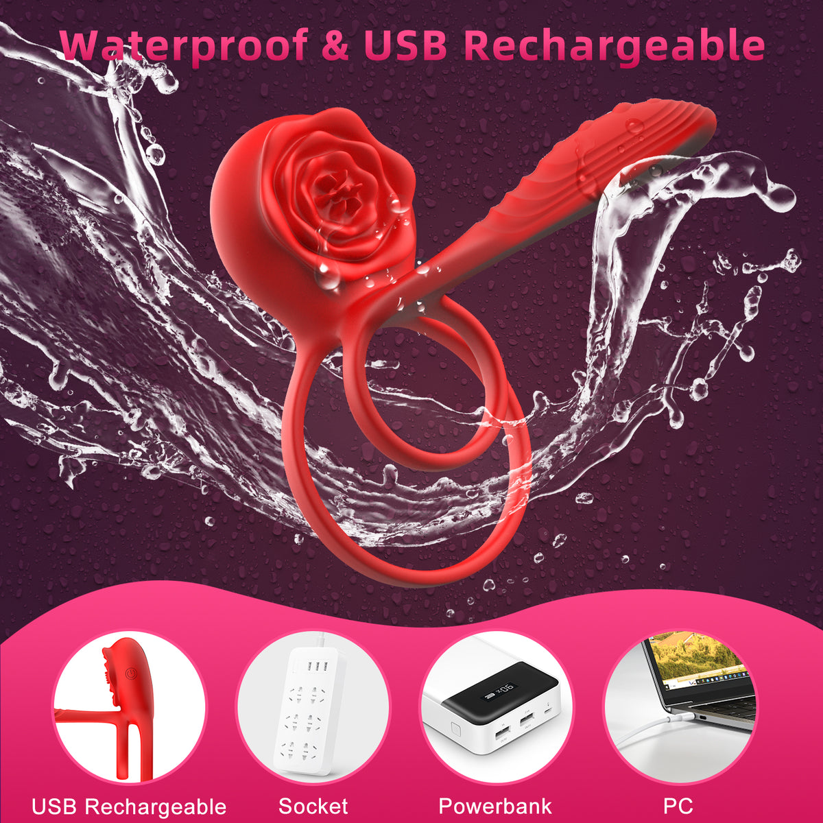 Rose Cock Ring