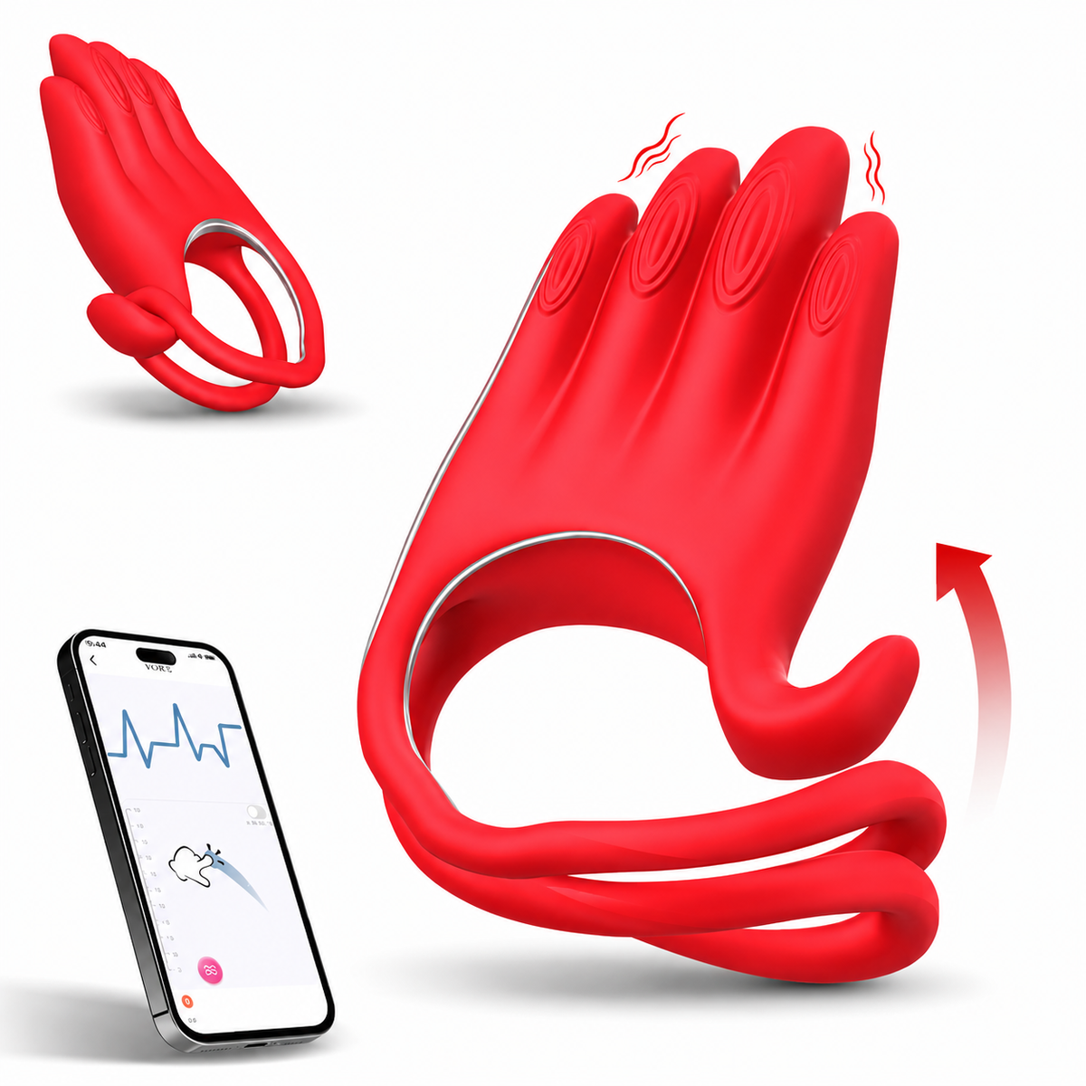 Palm-Shaped Cock Ring