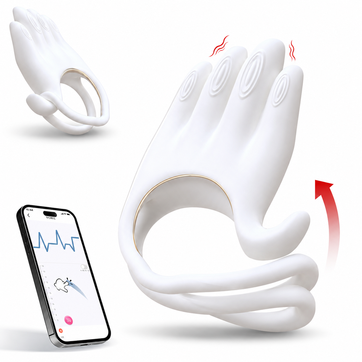 Palm-Shaped Cock Ring